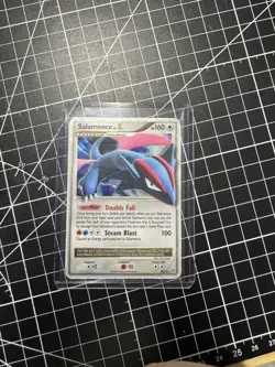 Pokemon TCG Salamence LV.X Arceus Holo Card 98/99 Rare - Image 1