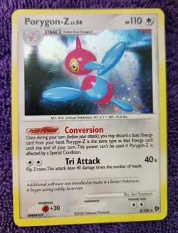 Porygon-Z 6/106 Great Encounters Holo Rare Pokemon *NICE* - Image 1