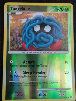 Tangela 76/99 Common Arceus Pokemon Reverse Holo - Image 1