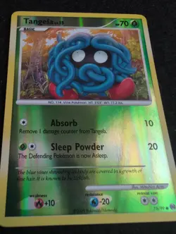 Tangela 76/99 Common Arceus Pokemon Reverse Holo - Image 2