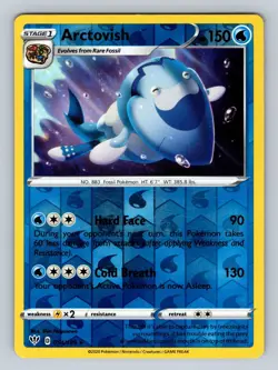 Arctovish 054/189 Rare Darkness Ablaze Pokemon Near Mint Reverse Holo - Image 1
