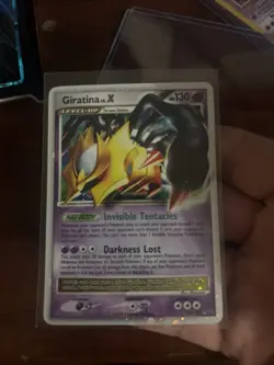 Pokemon Giratina LV.X Platinum 2009 TCG Card #124/127 LP Condition - Image 1
