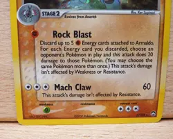 Pokemon TCG Armaldo 3/108 Power Keepers Holo Rare MP - Image 3