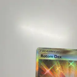 Pokemon TCG Rotom Dex 159/149 SM Base Set Secret Rare Full Art Holo 2017 - Image 3