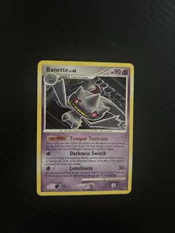 Banette 19/127 Platinum Stage 1 90 HP Rare Regular Pokemon TCG English 2009 - Image 1