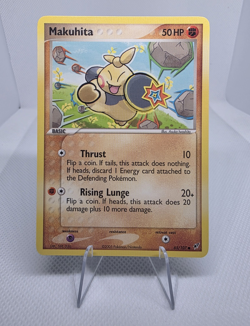 Pokemon TCG EX Deoxys Makuhita 65/107 Common Regular EN NM - Image 1