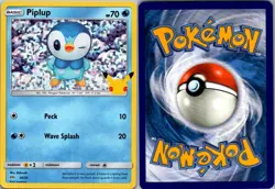 Piplup 020/025 Promo McDonald's 25th Anniversary Promos Pokemon Holo Near Mint - Image 1