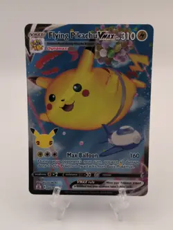 Pokemon Celebrations Flying Pikachu VMAX Holo Full Art Ultra Rare Card 007/025 - Image 1