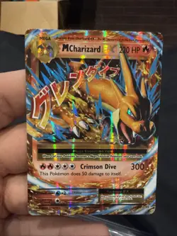 Pokemon TCG XY Evolutions M Charizard EX 13/108 Ultra Rare Holo Card Lp - Image 1