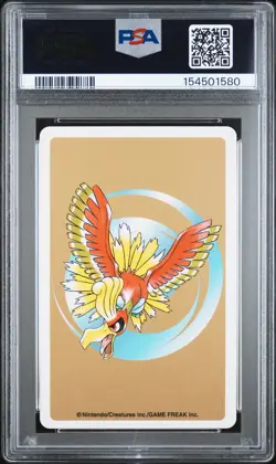 2000 POKEMON GOLD VERSION PLAYING CARDS 3 OF SPADES #068 MACHAMP PSA 10 - Image 2