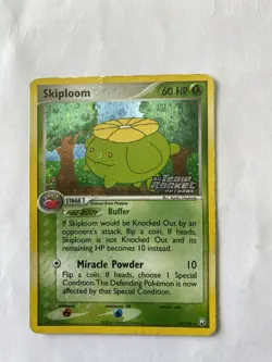 Skiploom Reverse Holo 49/109 Team Rocket Returns Pokemon - Image 1