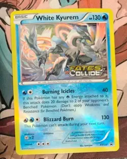 2016 Pokemon XY Promos #XY128 White Kyurem (Prerelease)-NM - Image 1