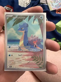 Pokemon TCG Misty's Lapras 194/182 SV10 Destined Rivals Illustration Rare Holo - Image 1