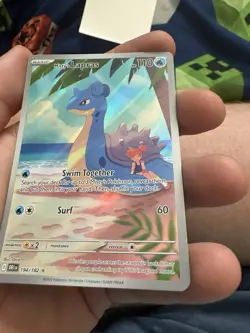 Pokemon TCG Misty's Lapras 194/182 SV10 Destined Rivals Illustration Rare Holo - Image 3
