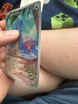 Pokemon TCG Misty's Lapras 194/182 SV10 Destined Rivals Illustration Rare Holo - Image 5