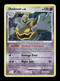 Dusknoir (1) 1/100 - Holo Holo Rare - Stormfront - LP - Pokemon - Image 1