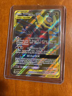 - Garchomp & Giratina GX 228/236 Full Art Holo Tag Team Pokemon TCG LP - Image 1