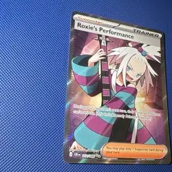 Roxie's Performance 112/086 Ultra Rare Chaos Rising Pokemon Holo Near Mint - Image 3