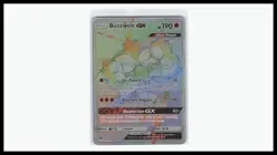 Buzzwole GX 115/111 Rainbow Rare Crimson Invasion Pokemon Holo Near Mint - Image 1