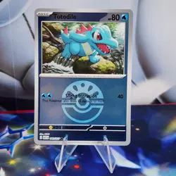 Totodile (Friend Ball) 041/217 Ascended Heroes Reverse Holo Pokemon TCG - Image 1