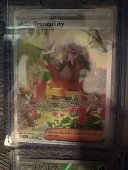 Pokemon TCG 4-Card Lot English Holo Full Art AZ's Tranquility Frogadier + - Image 2