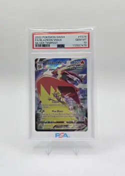 Pokemon SWSH Blaziken VMAX #TG15 Silver Tempest Trainer Gallery PSA 10 - Image 1