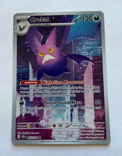 Pokemon TCG: Crobat (Illustration Rare) - 93/86 - ME: Chaos Rising - Image 1