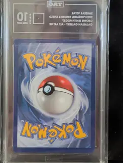 2023 Pokemon Simisear VSTAR GG37/GG70 Crown Zenith Galarian Gallery TAG 10 - Image 2