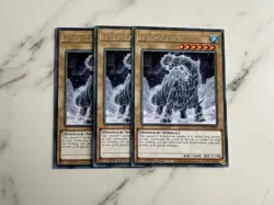 Yugioh Frostosaurus X3 WISU-EN008 Rare 1st Edition - Image 1