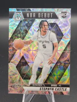 2024-25 Mosaic Stephon Castle City Edition Scope Prizm A1 - Image 1
