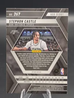 2024-25 Mosaic Stephon Castle City Edition Scope Prizm A1 - Image 2