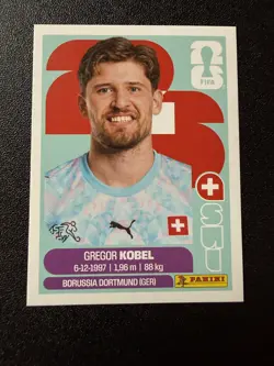 2026 Panini FIFA World Cup Stickers (United Edition) #SUI 2 Gregor Kobel - Image 1
