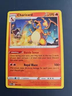Pokemon TCG Charizard McDonald's 2025 Non-Holo Card 001/015 - Image 1