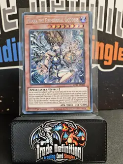 CORI-EN022 Phara the Primordial Goddess Secret Rare 1st Edition YuGiOh - Image 1
