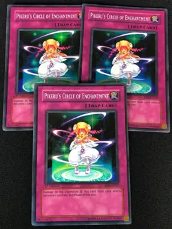YUGIOH PIKERU'S CIRCLE OF ENCHANTMENT RDS-EN057 1ST SUPER X3 (NM) - Image 1