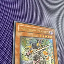 Yu-Gi-Oh! Darknight Parshath PTDN-EN082 1st Edition Ultimate rare NM/VLP - Image 2