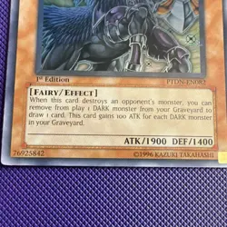 Yu-Gi-Oh! Darknight Parshath PTDN-EN082 1st Edition Ultimate rare NM/VLP - Image 4