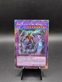 Dark Magician the Dragon Knight (Platinum Secret Rare) RA03-EN268 Yu-Gi-Oh NM - Image 1