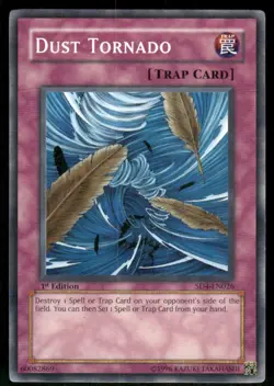 Dust Tornado SD4-EN026 Structure Deck: Fury from the Deep Yu-Gi-Oh 1st Ed LP - Image 1