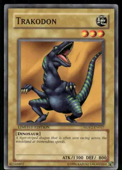 Trakodon MDP2-EN017 McDonald's Promo Series 2 Yu-Gi-Oh Limited LP - Image 1