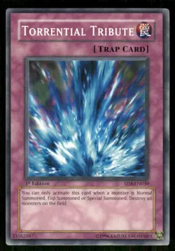 Torrential Tribute SD4-EN030 SDeck: Fury from the Deep Yu-Gi-Oh 1st Edition LP - Image 1