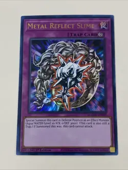 Yugioh - Metal Reflect Slime x 3 - 1st Edition Ultra Rare NM - Free Holo Card A - Image 2