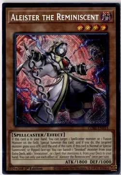 Aleister the Reminiscent cori-en015 1st Edition Secret Rare Yu-Gi-Oh! - Image 1