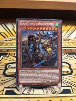 Yugioh Tsumuha-Kutsunagi der Herr der Schwerter CYAC-DE024 Secret Rare - Image 1