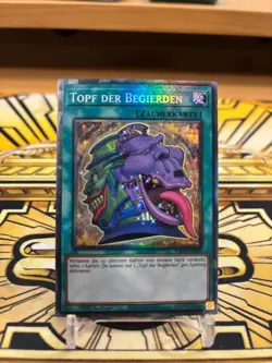 Yugioh Topf der Begierden Collectors Rare RA01-DE056 - Image 1