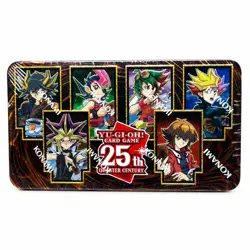 Yu-Gi-Oh! 25th Anniversary Tin Dueling Heroes Sealed 1st Edition Konami fast PP - Image 1
