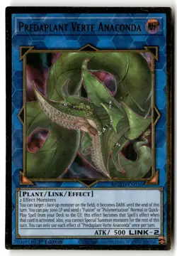 Predaplant Verte Anaconda MGED-EN036 Maximum Gold: El Dorado Yu-Gi-Oh LP - Image 1