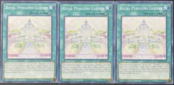 Royal Penguins Garden BODE-EN063 Burst of Destiny 1st Edition (x3) Yugioh - Image 1