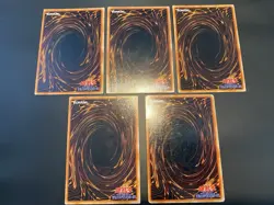 1999 Vintage Yugioh - Exodia the Forbidden One Complete Set Initial Ultra Rare - Image 2