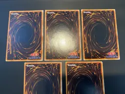 1999 Vintage Yugioh - Exodia the Forbidden One Complete Set Initial Ultra Rare - Image 4